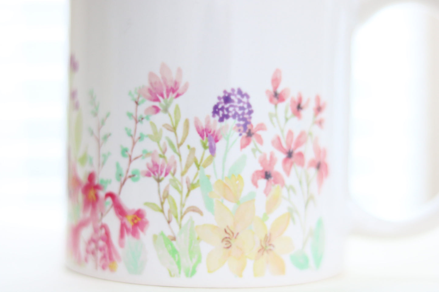 Mug (Wildflower Design) 12oz