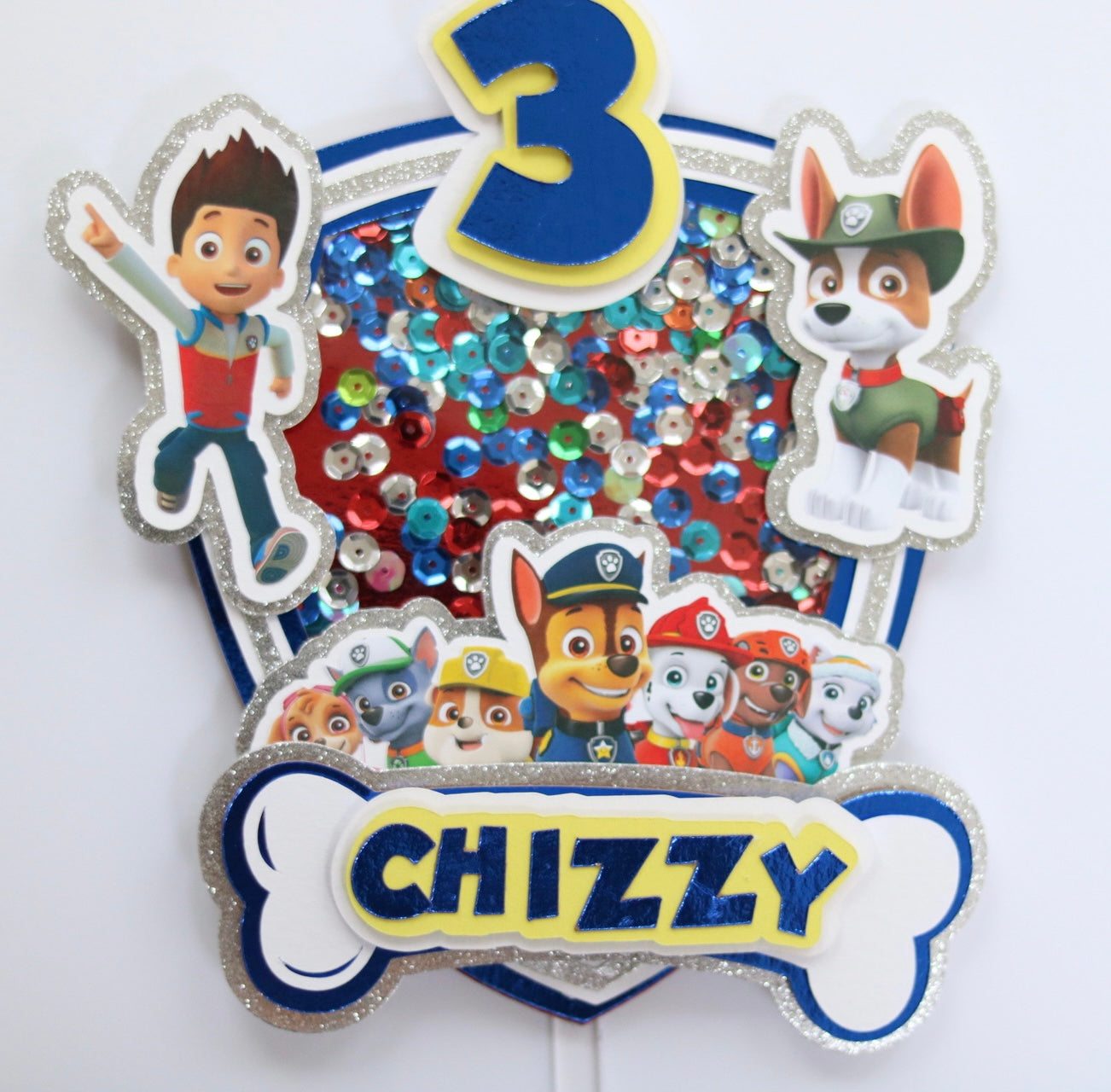Paw Patrol Cake Topper