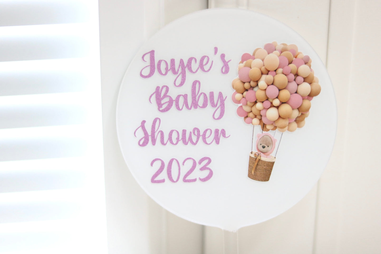 Baby Shower Cake Topper