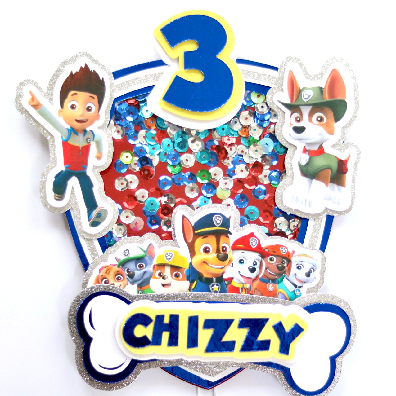 Paw Patrol Cake Topper