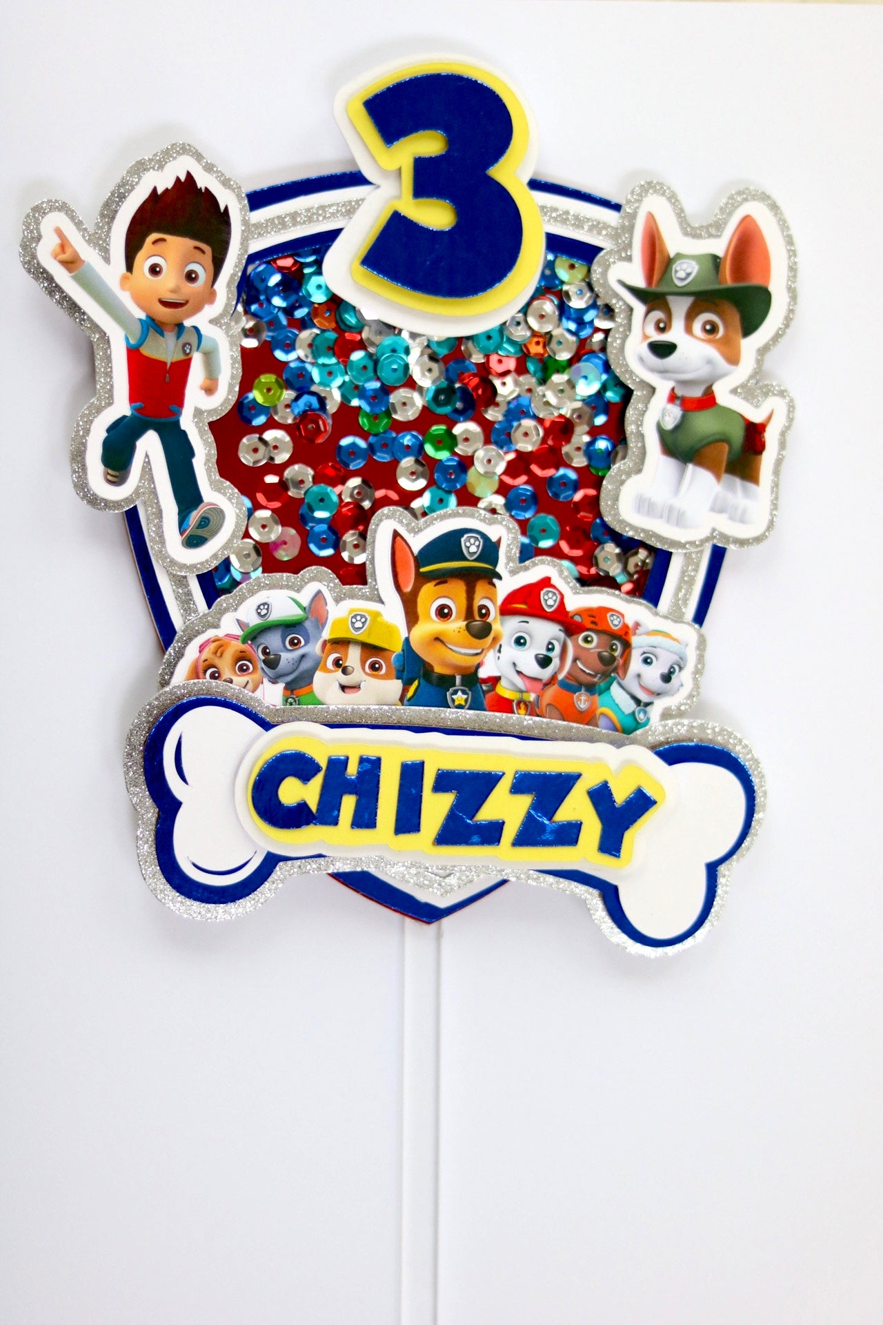 Paw Patrol Cake Topper