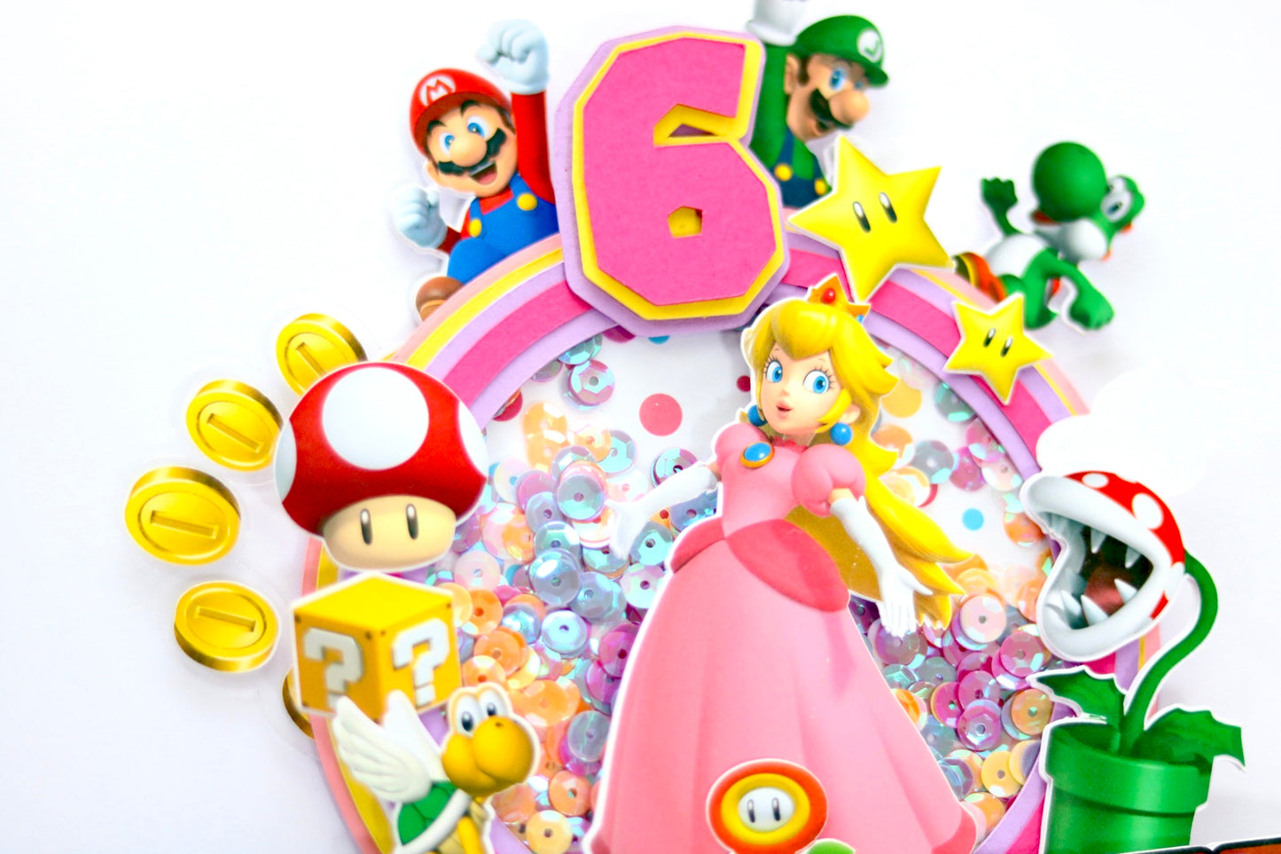 Princess Peaches Cake Topper