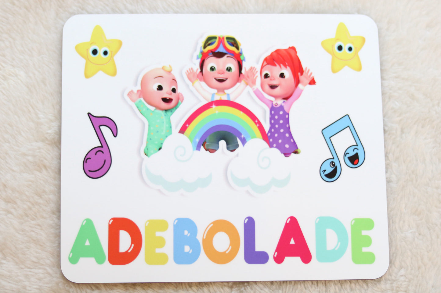 Cocomelon Inspired Placemat