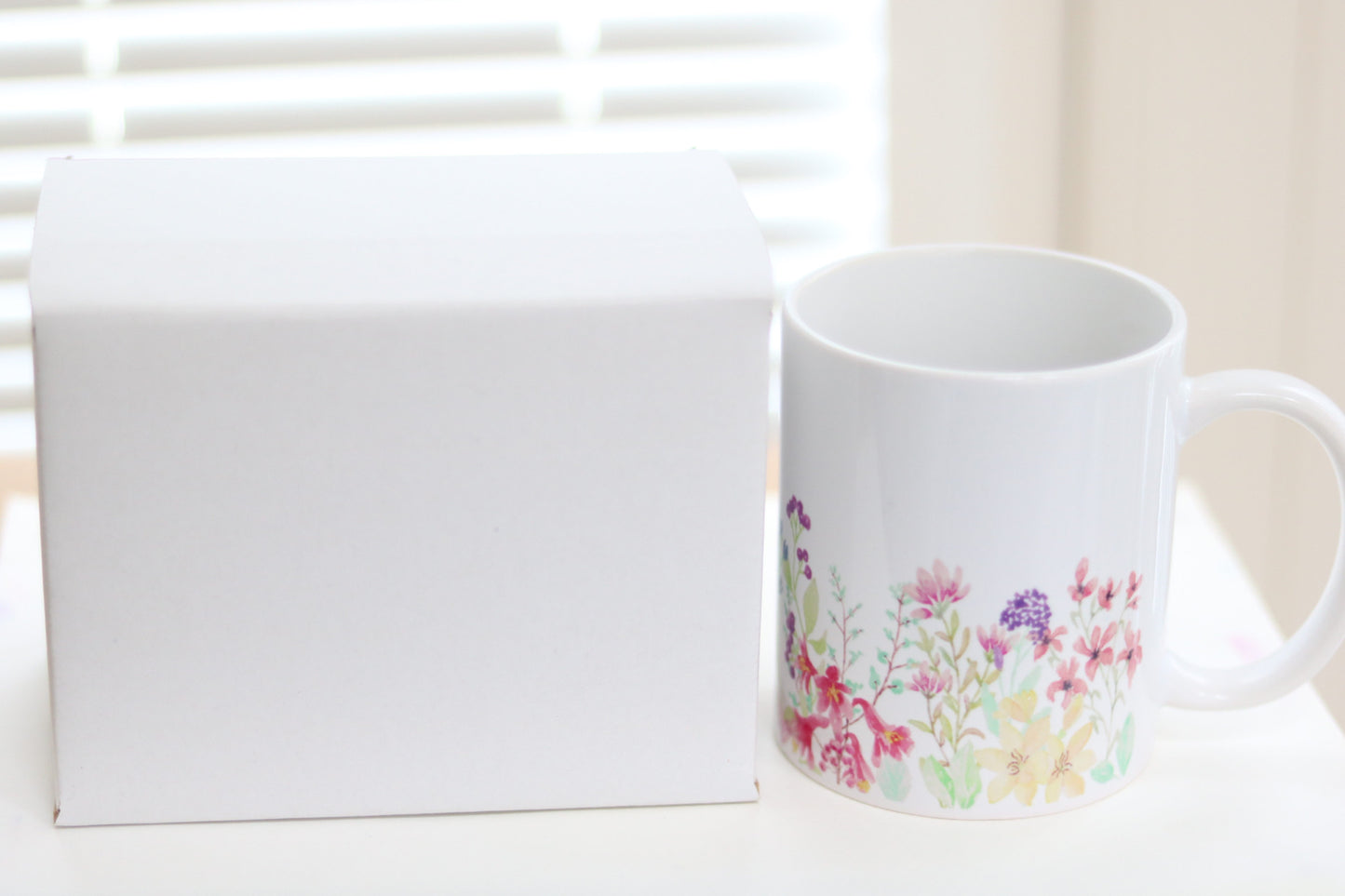 Mug (Wildflower Design) 12oz