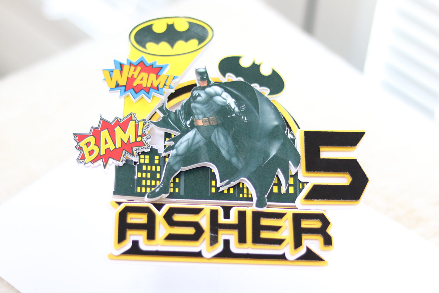 Batman Cake Topper (3D)