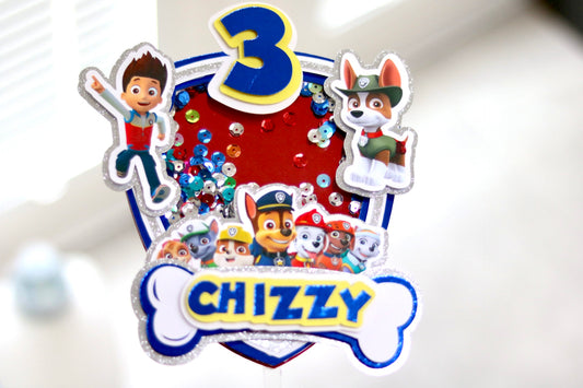 Paw Patrol Cake Topper