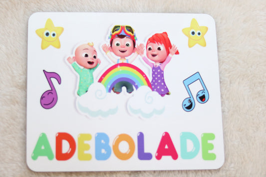 Cocomelon Inspired Placemat