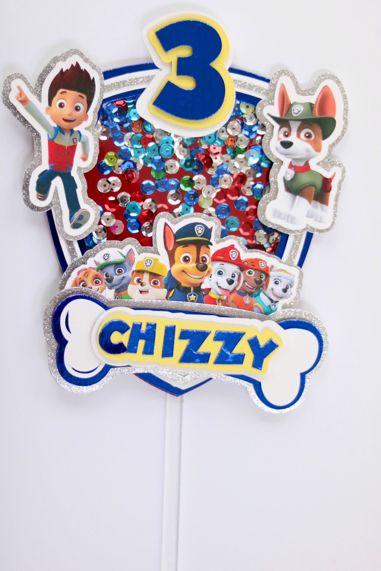 Paw Patrol Cake Topper