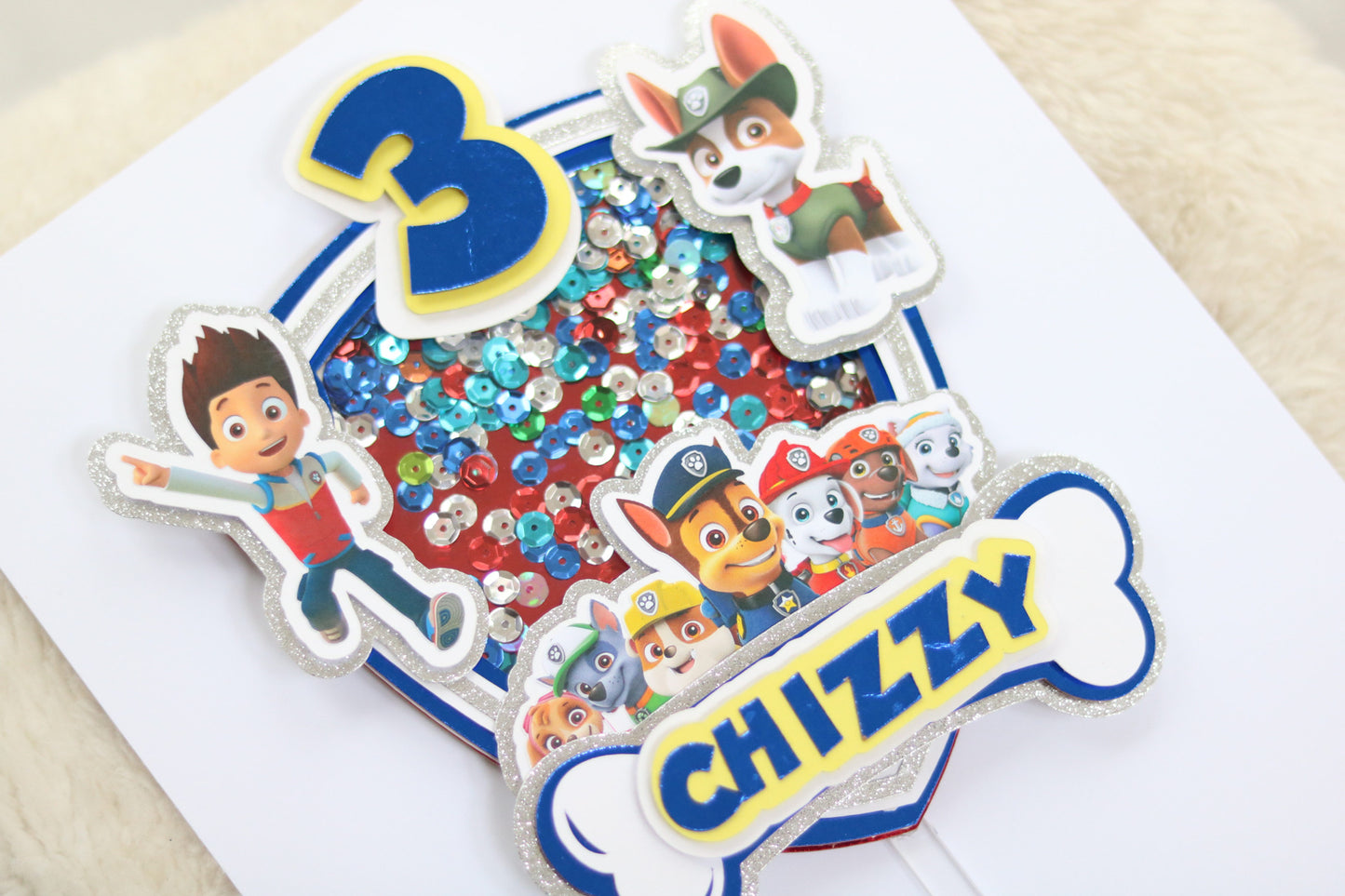 Paw Patrol Cake Topper