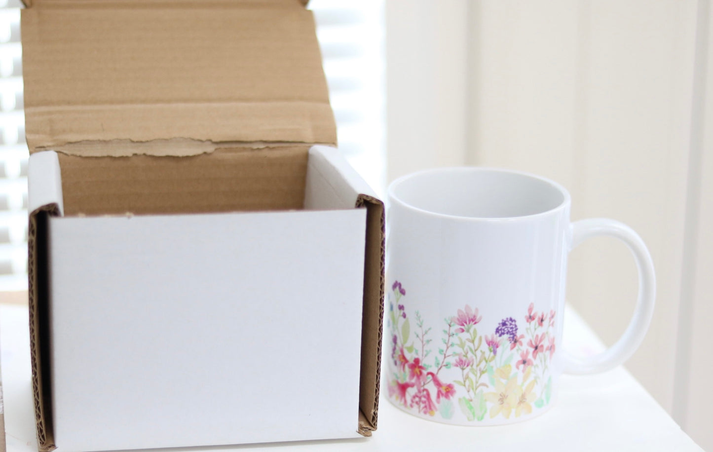 Mug (Wildflower Design) 12oz
