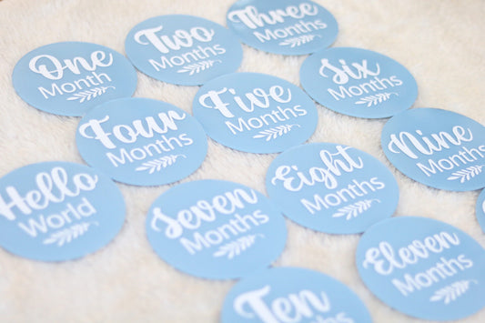 Baby Milestone Discs (Personalised)