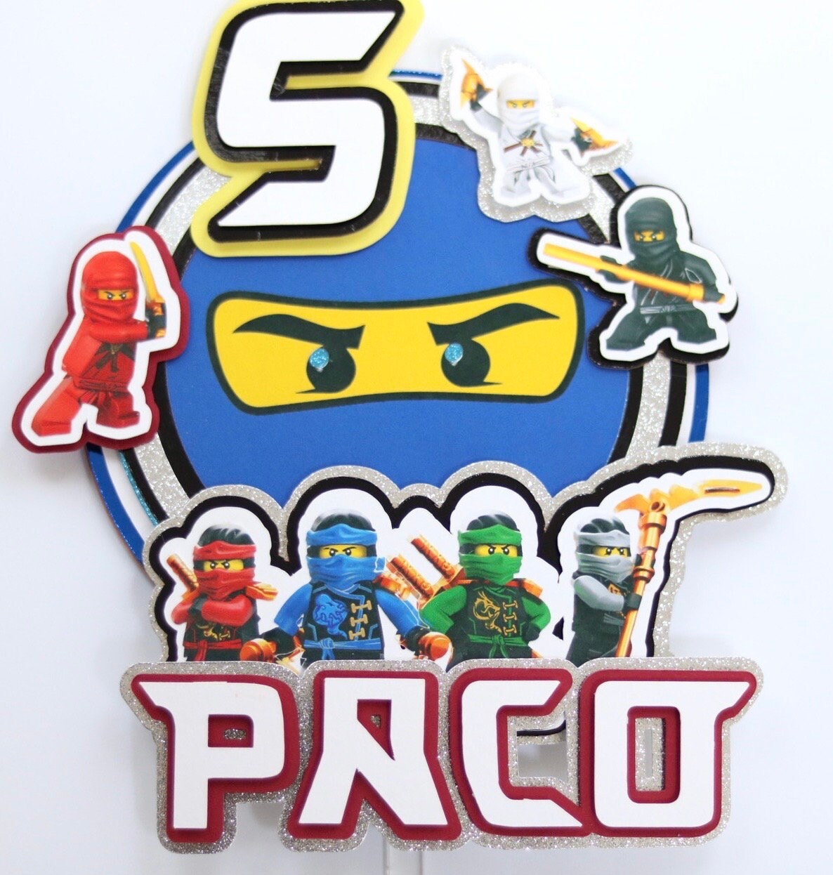 Ninjago Cake Topper (3D)