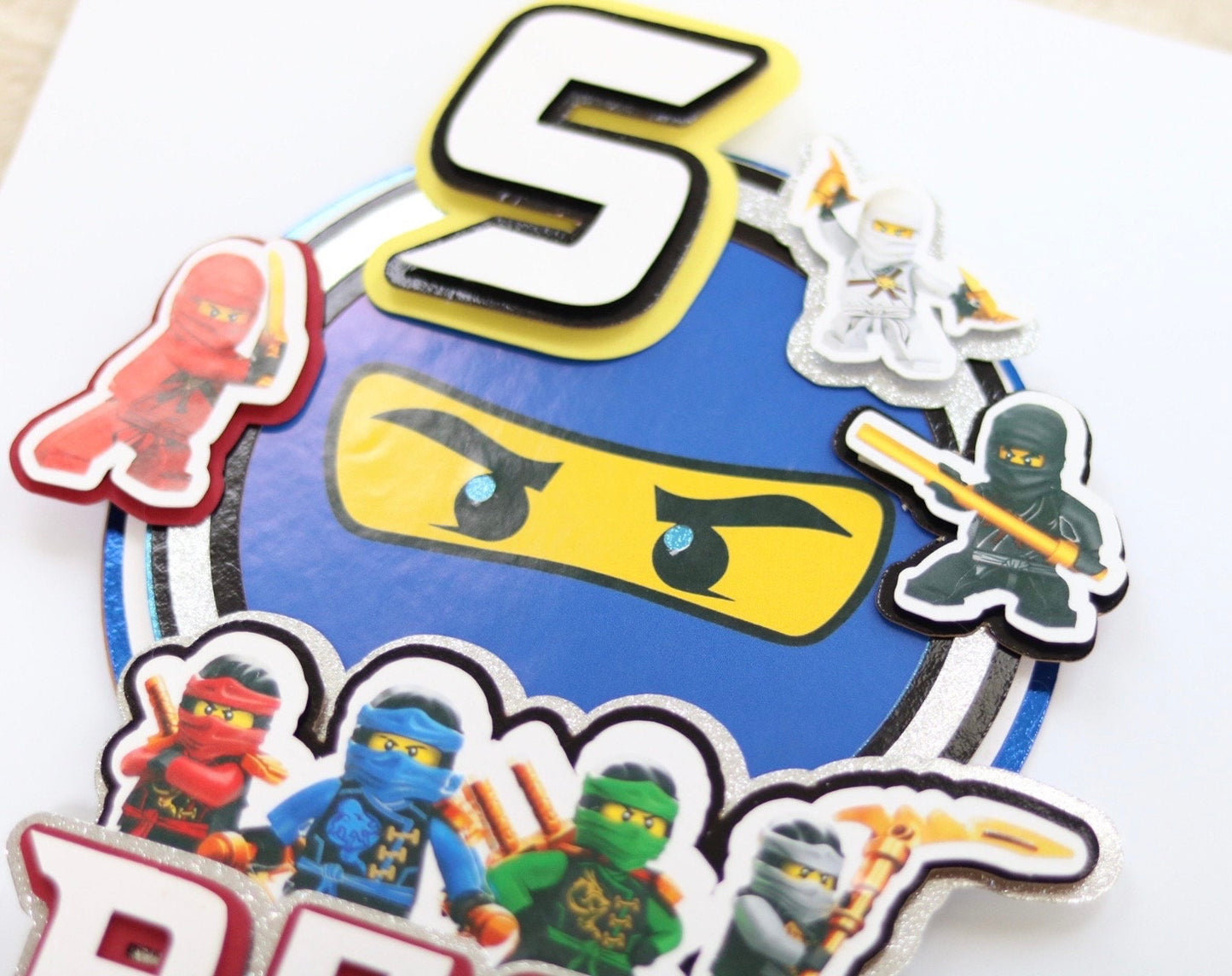 Custom Cake Topper Any Age Any Celebration Any Size Unique Design