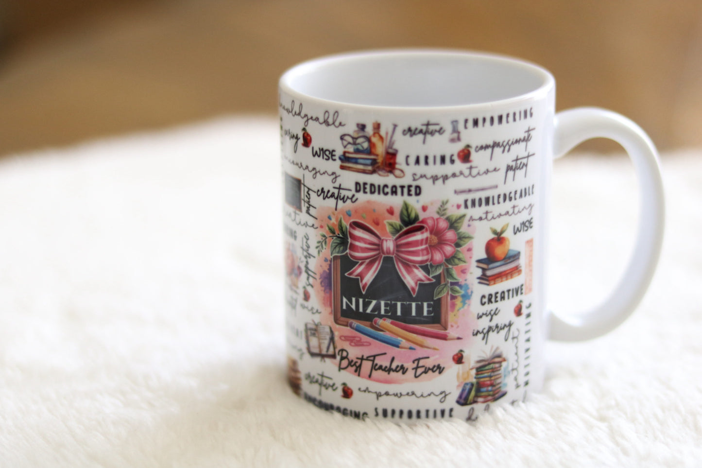 Personalised Teacher Appreciation Mug (12oz)