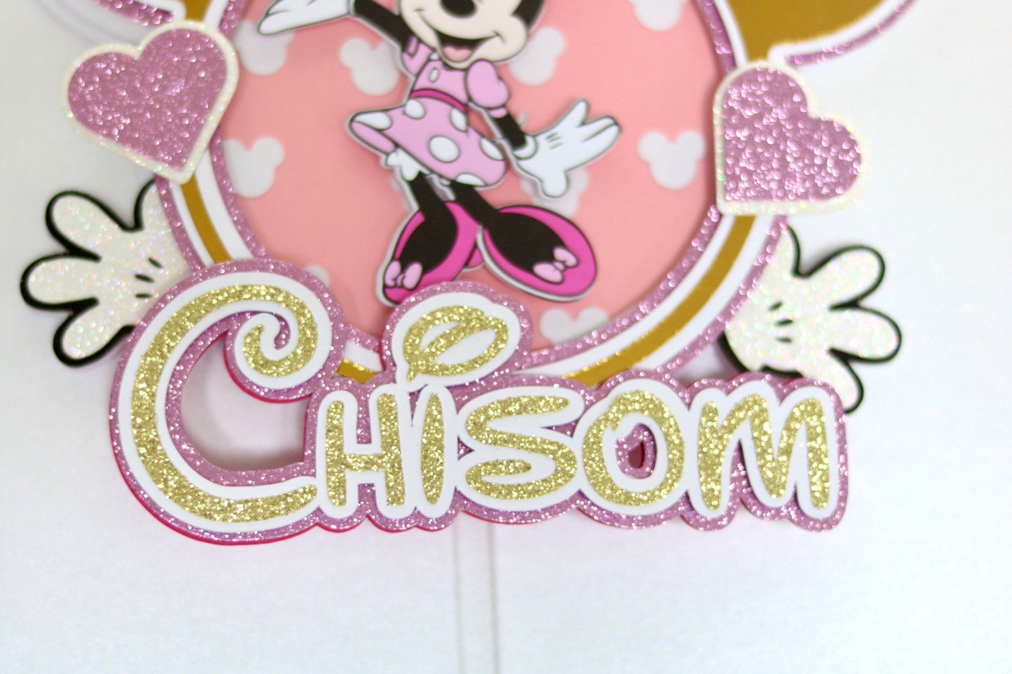 Minnie Mouse Cake Topper 3D