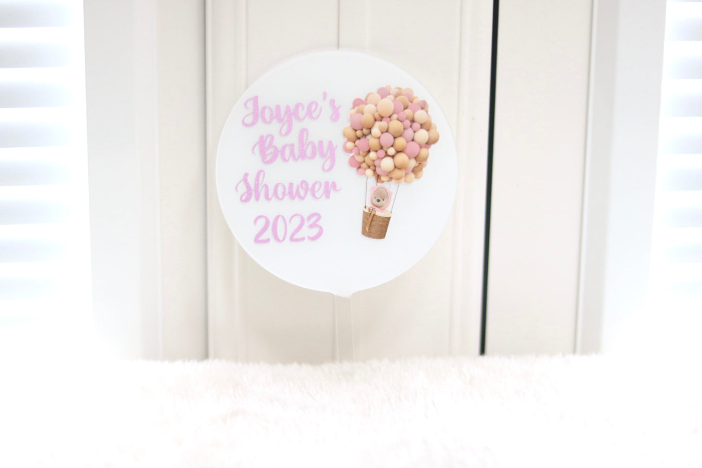 Baby Shower Cake Topper