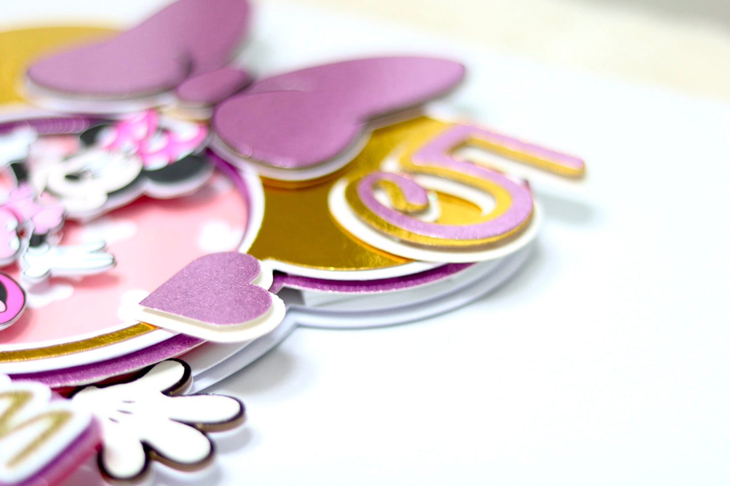 Minnie Mouse Cake Topper 3D