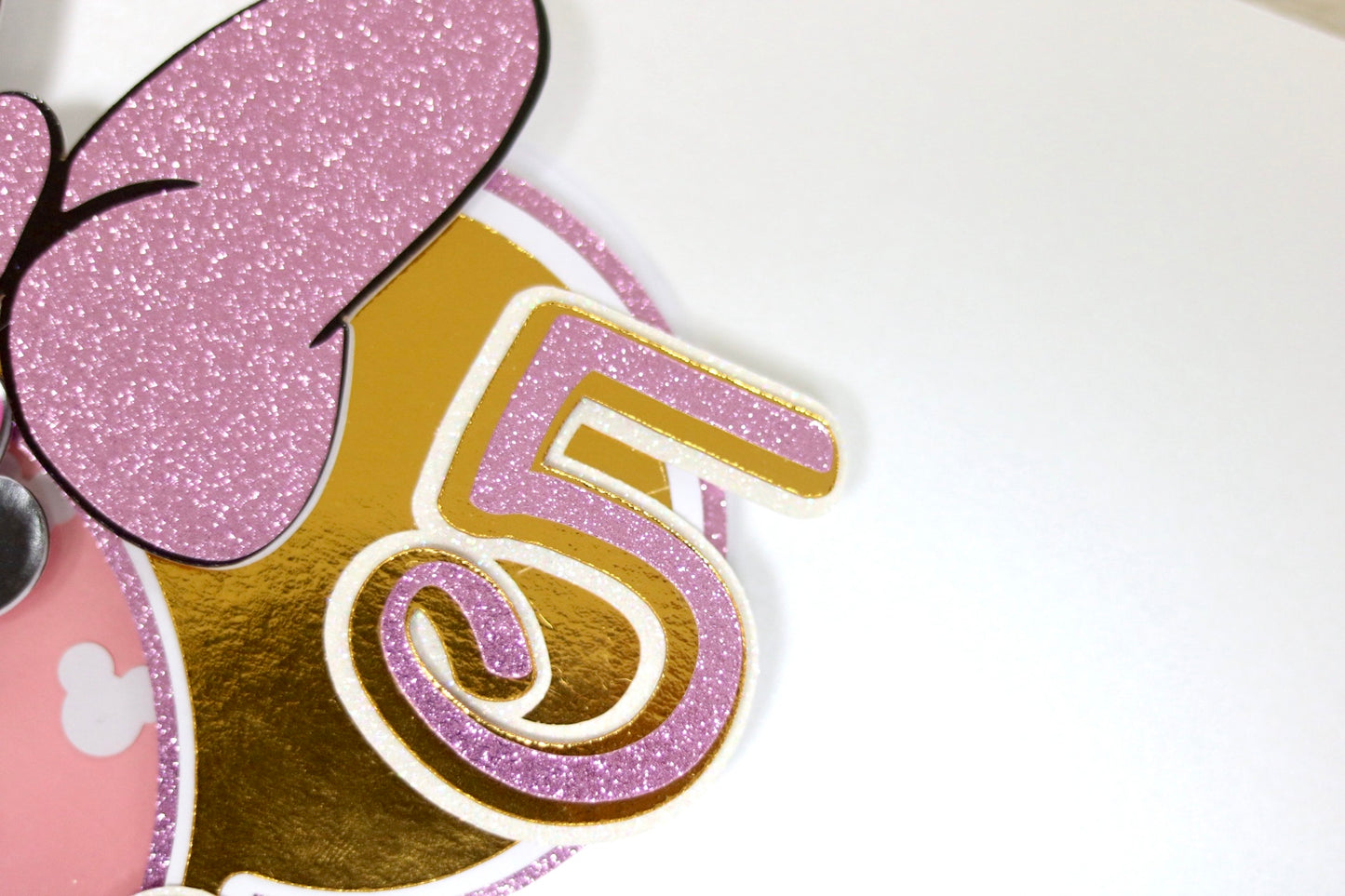 Minnie Mouse Cake Topper 3D