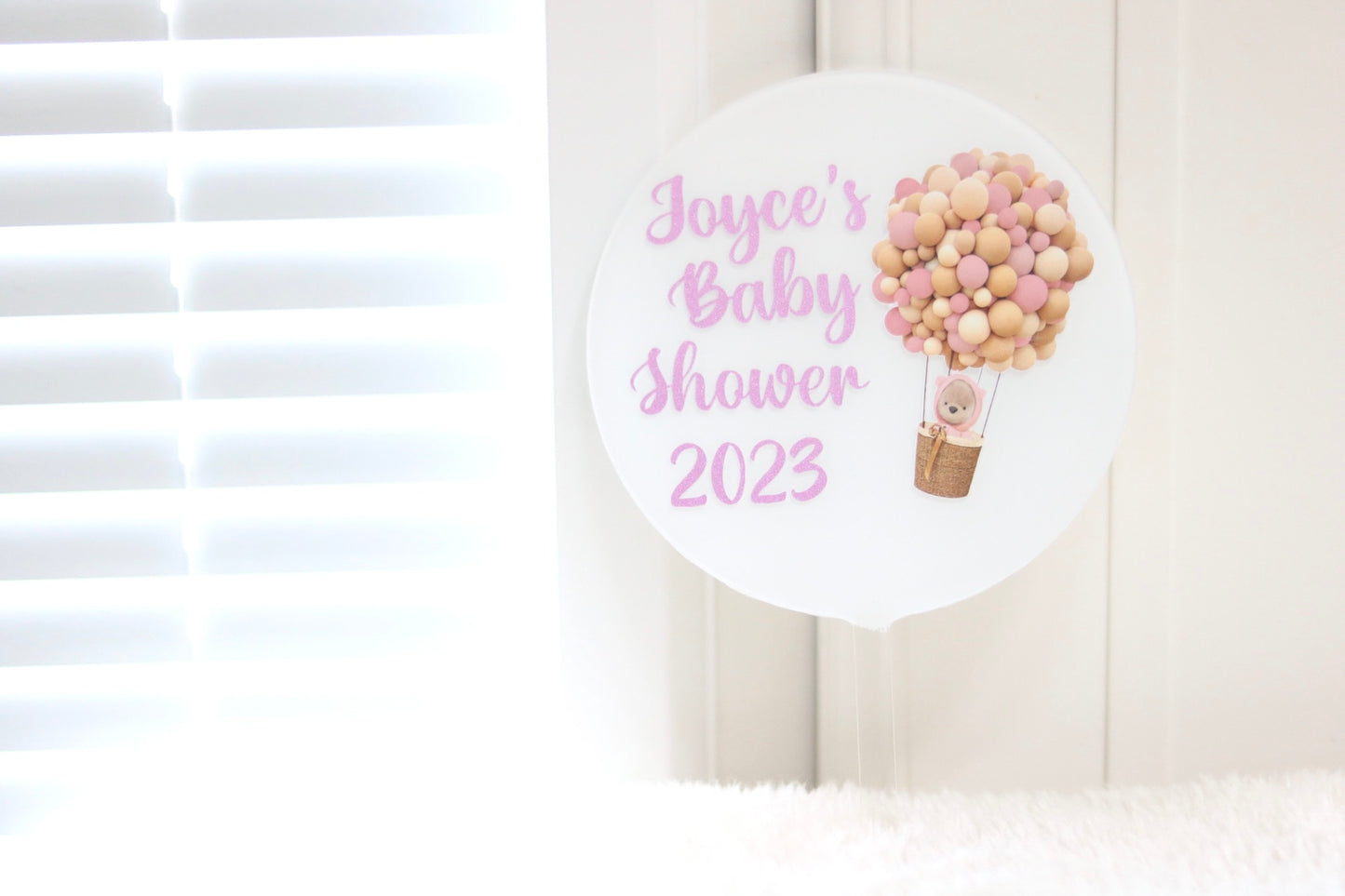 Baby Shower Cake Topper