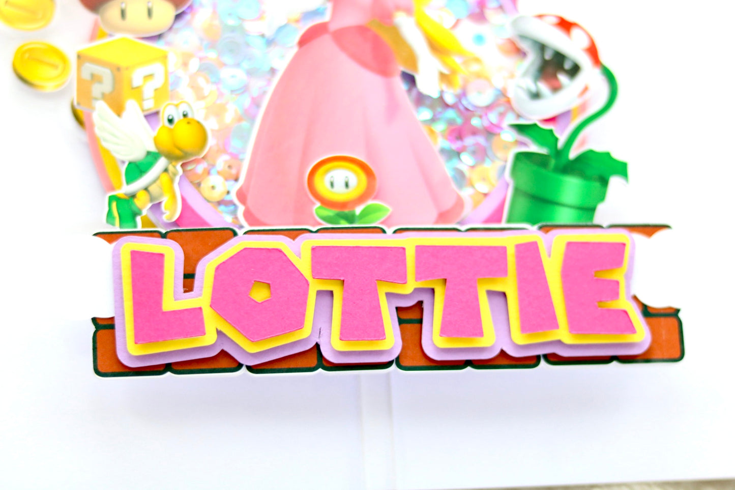 Princess Peaches Cake Topper