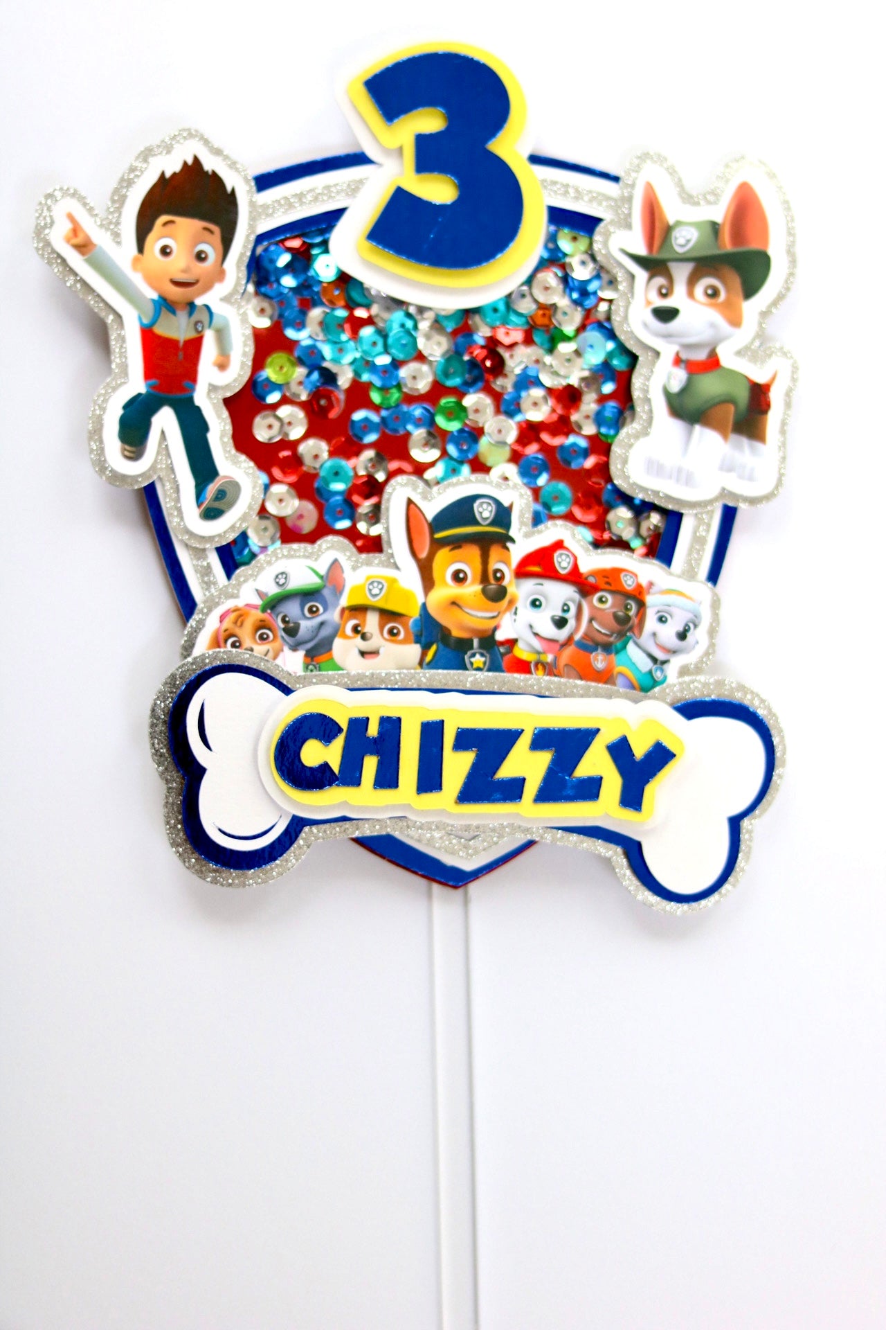 Paw Patrol Cake Topper