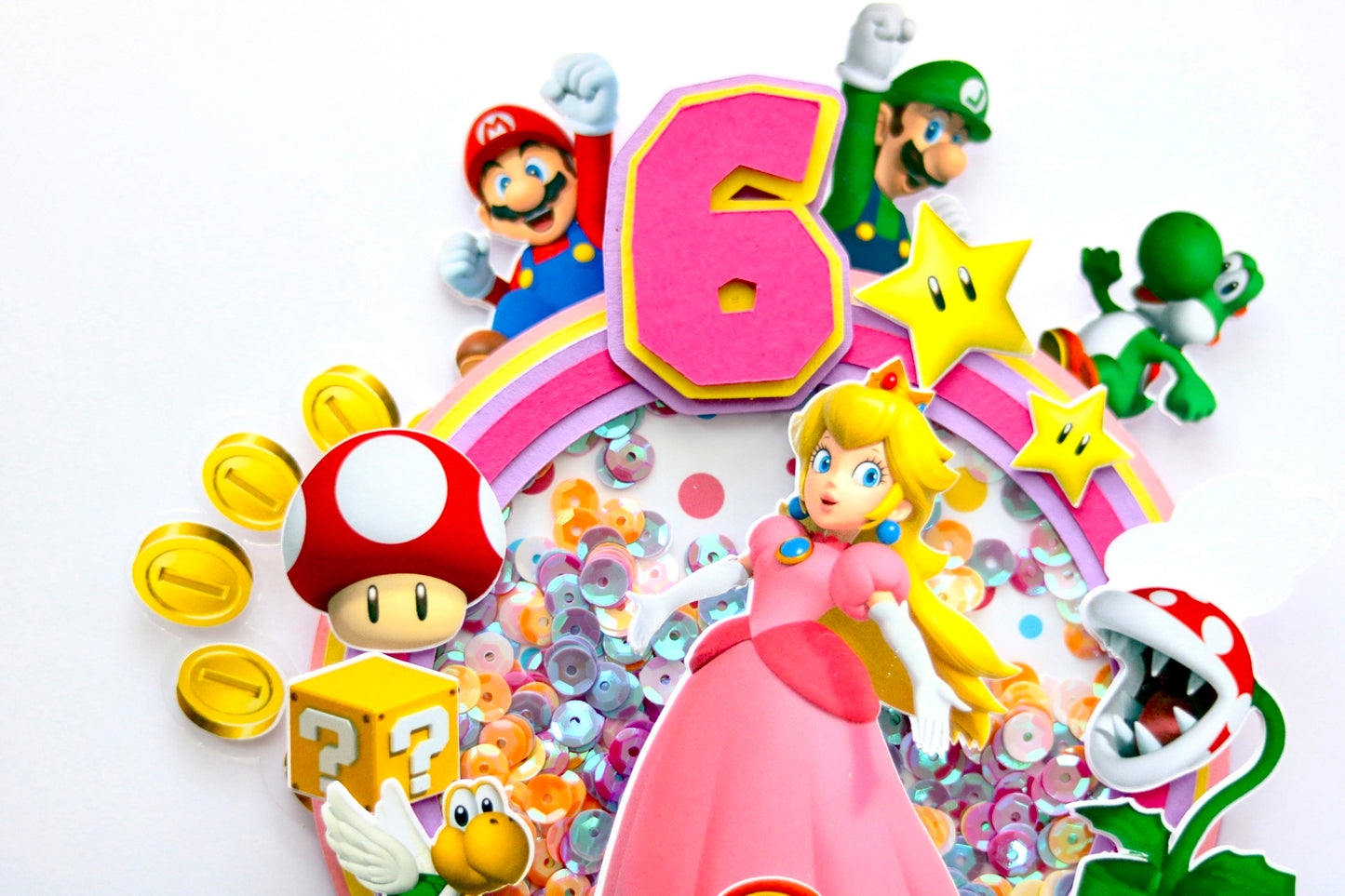 Princess Peaches Cake Topper