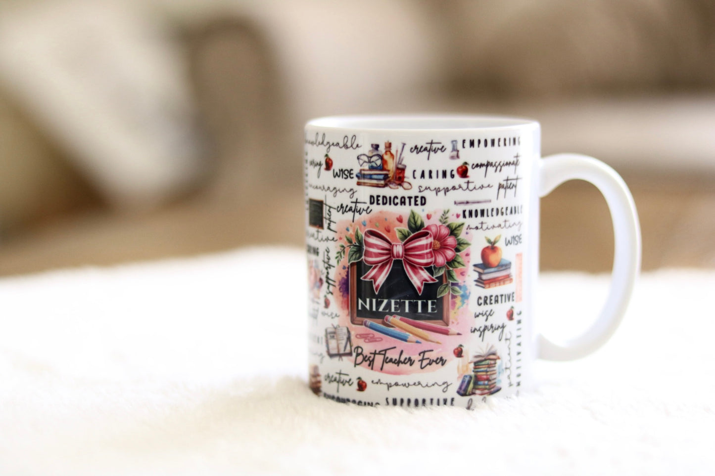 Personalised Teacher Appreciation Mug (12oz)