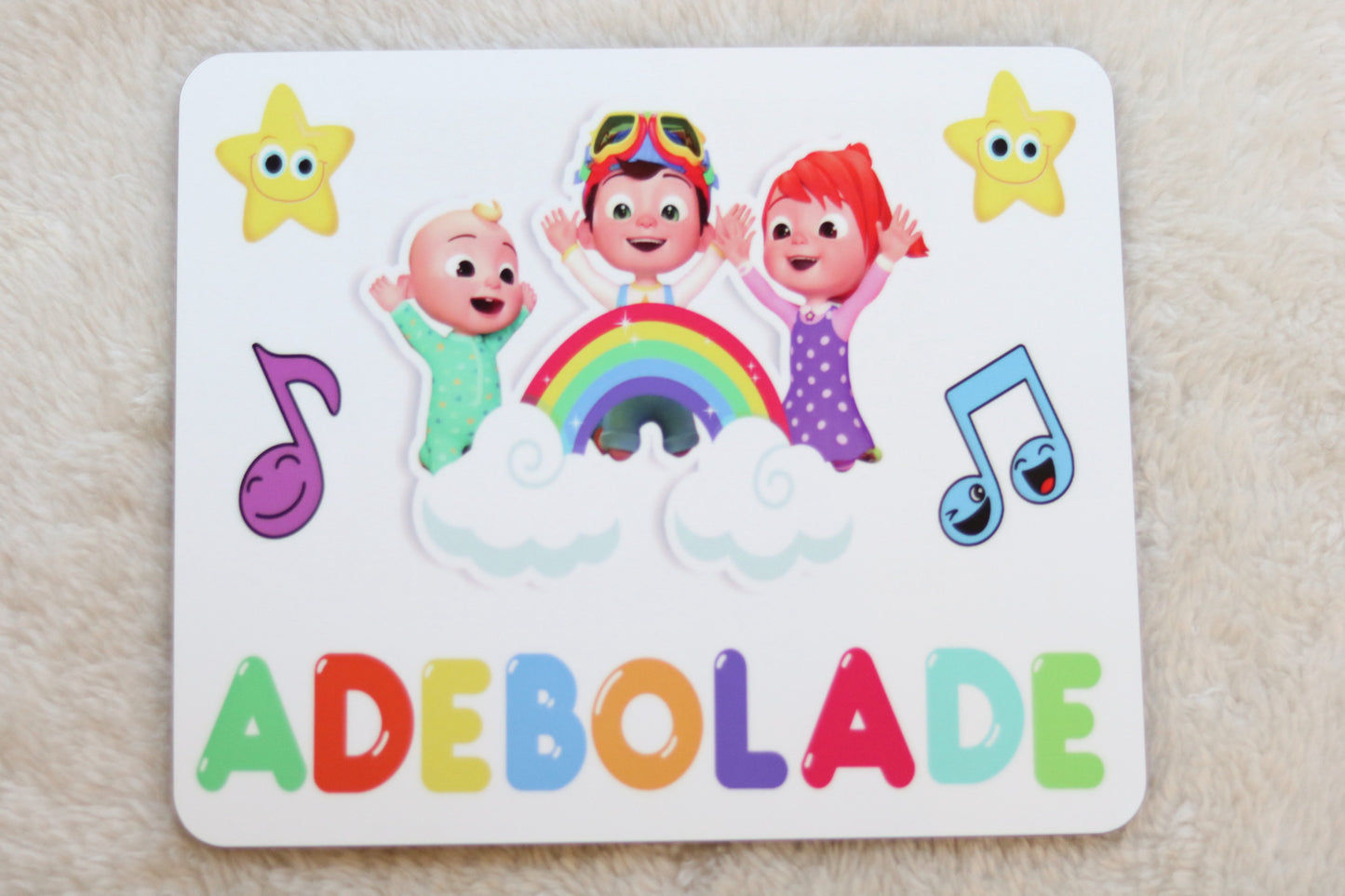 Cocomelon Inspired Placemat