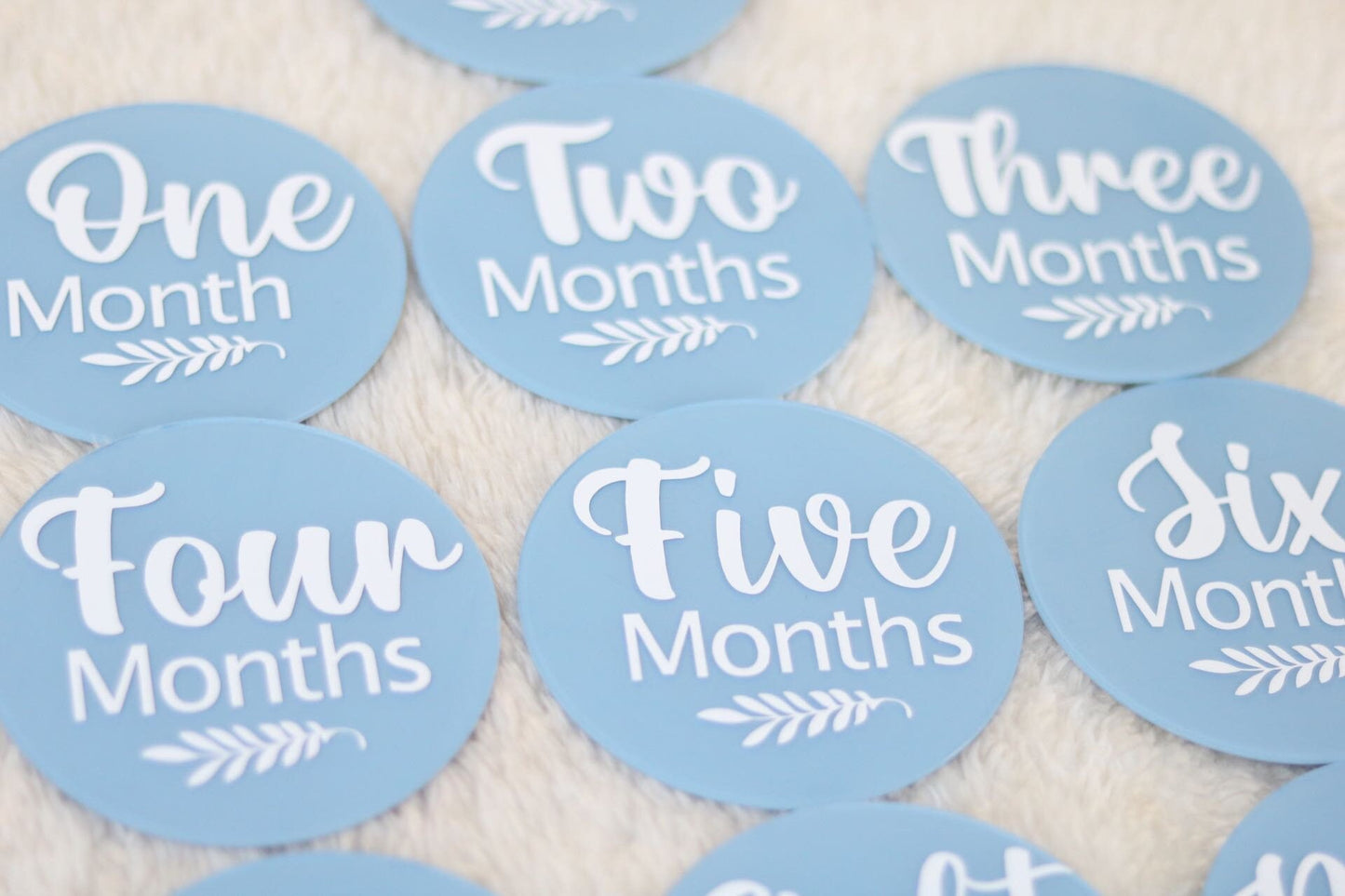 Baby Milestone Discs (Personalised)