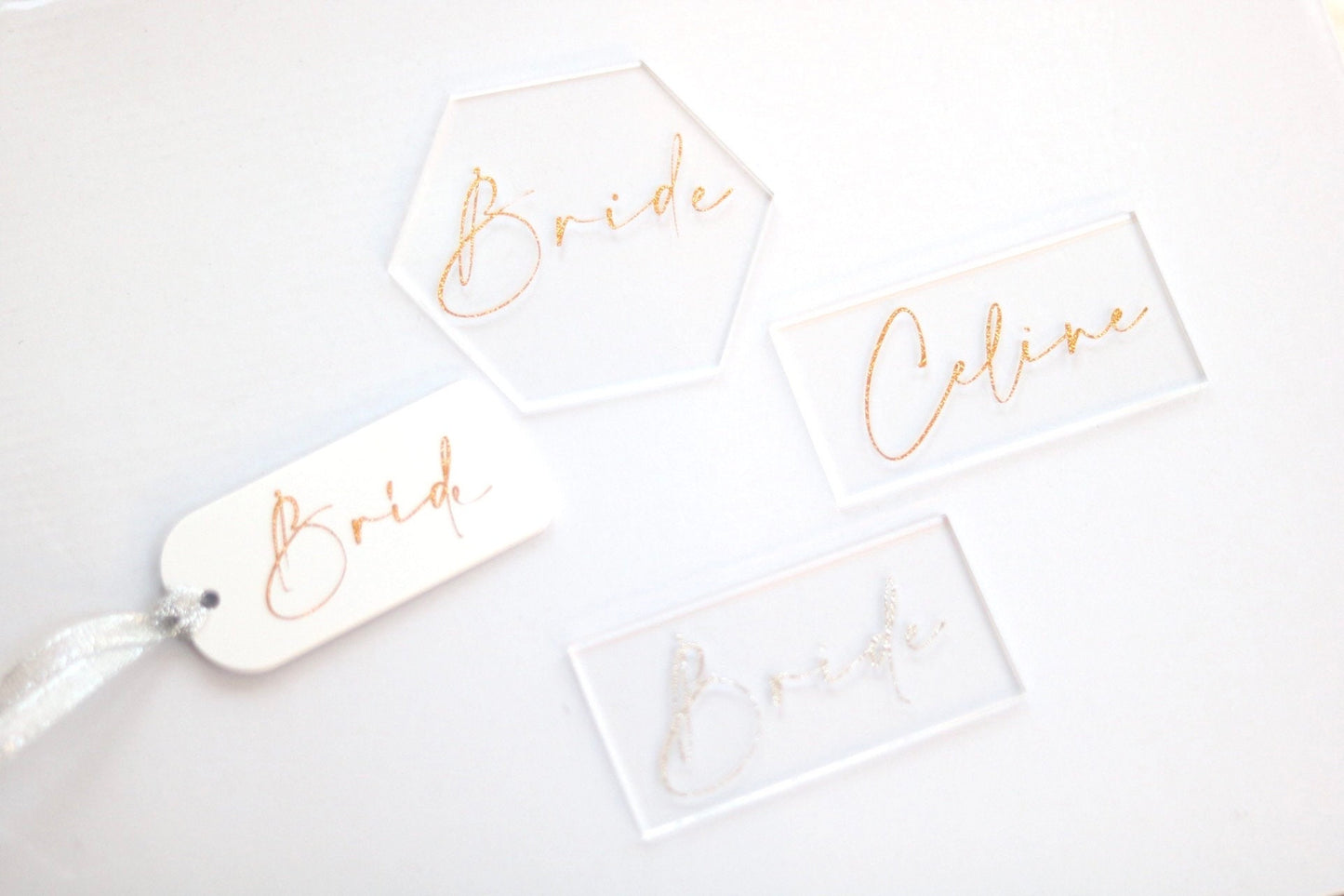 Acrylic Place Cards for Celebrations