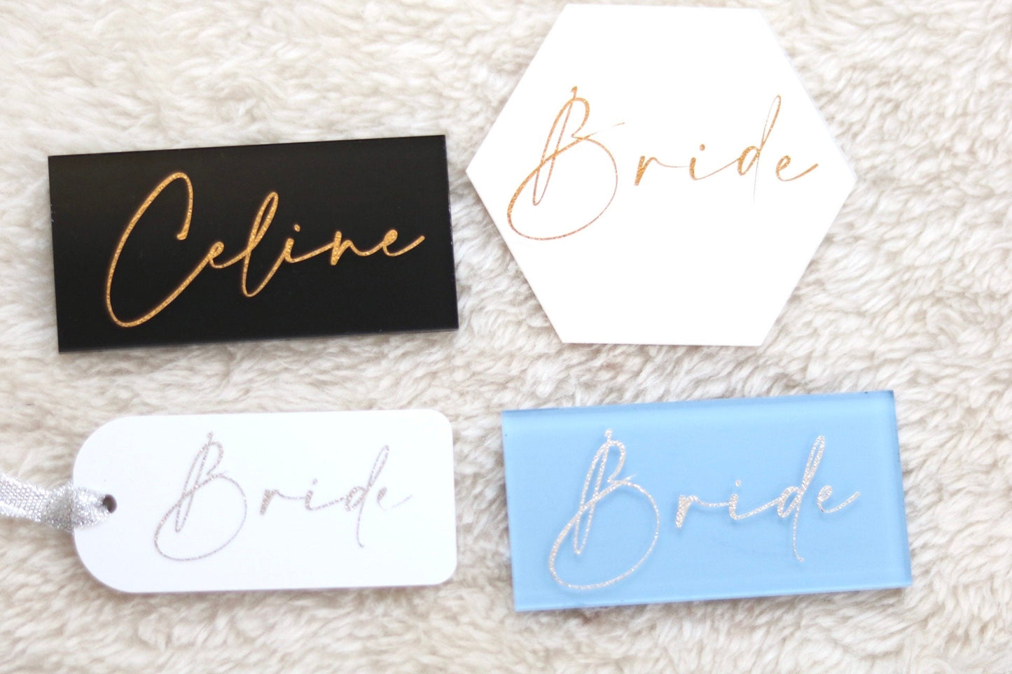 Acrylic Place Cards for Celebrations