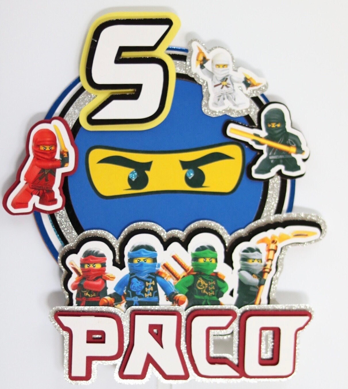 Ninjago Cake Topper (3D)