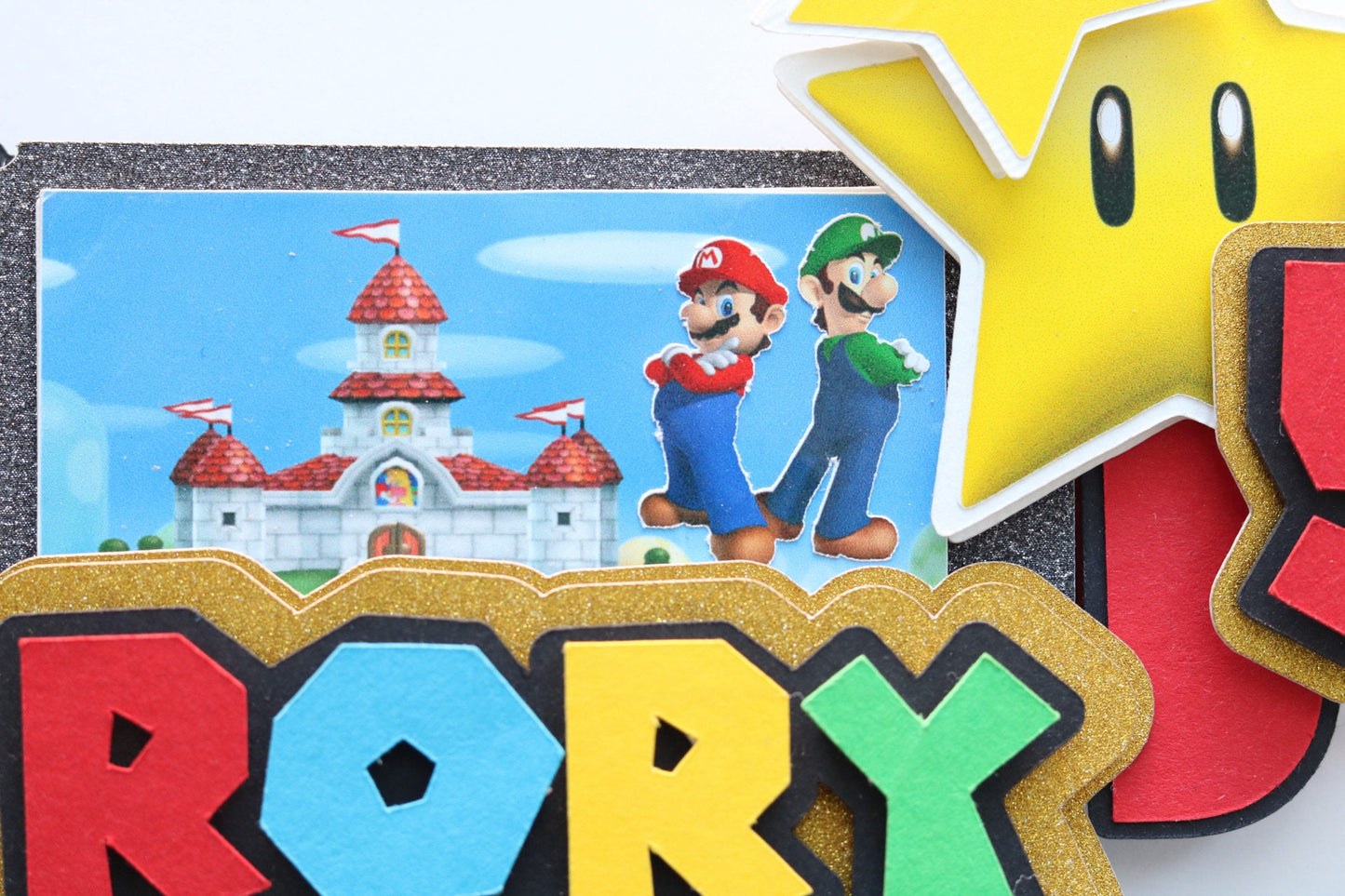 Nintendo Switch Cake Topper