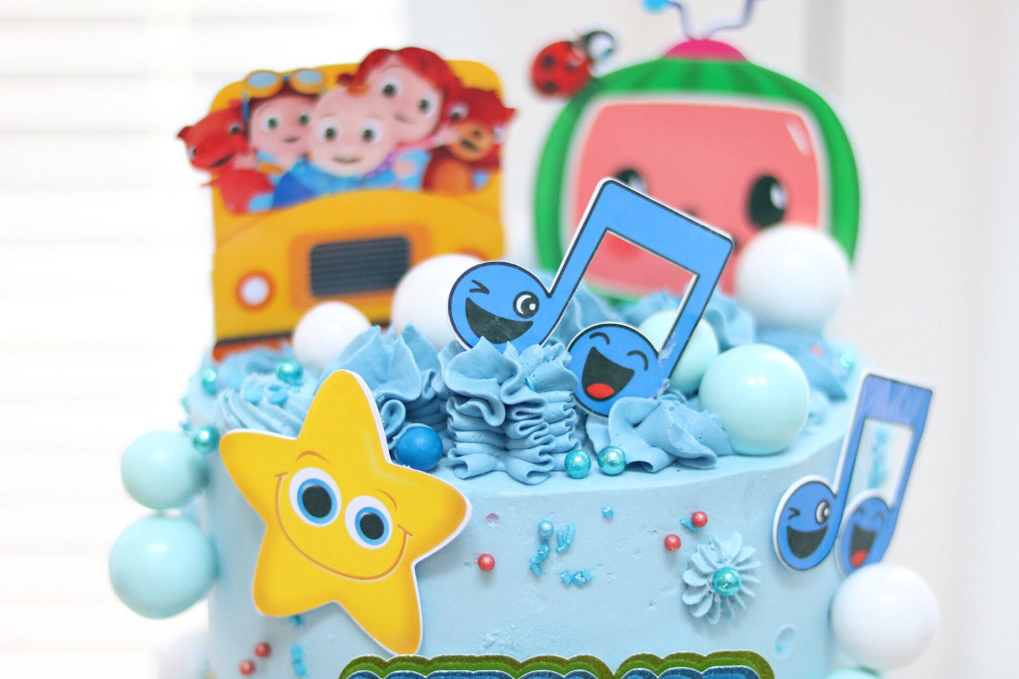 Melon Inspired Cake Charm Set (8-Piece Set option and 10-Piece Set option)