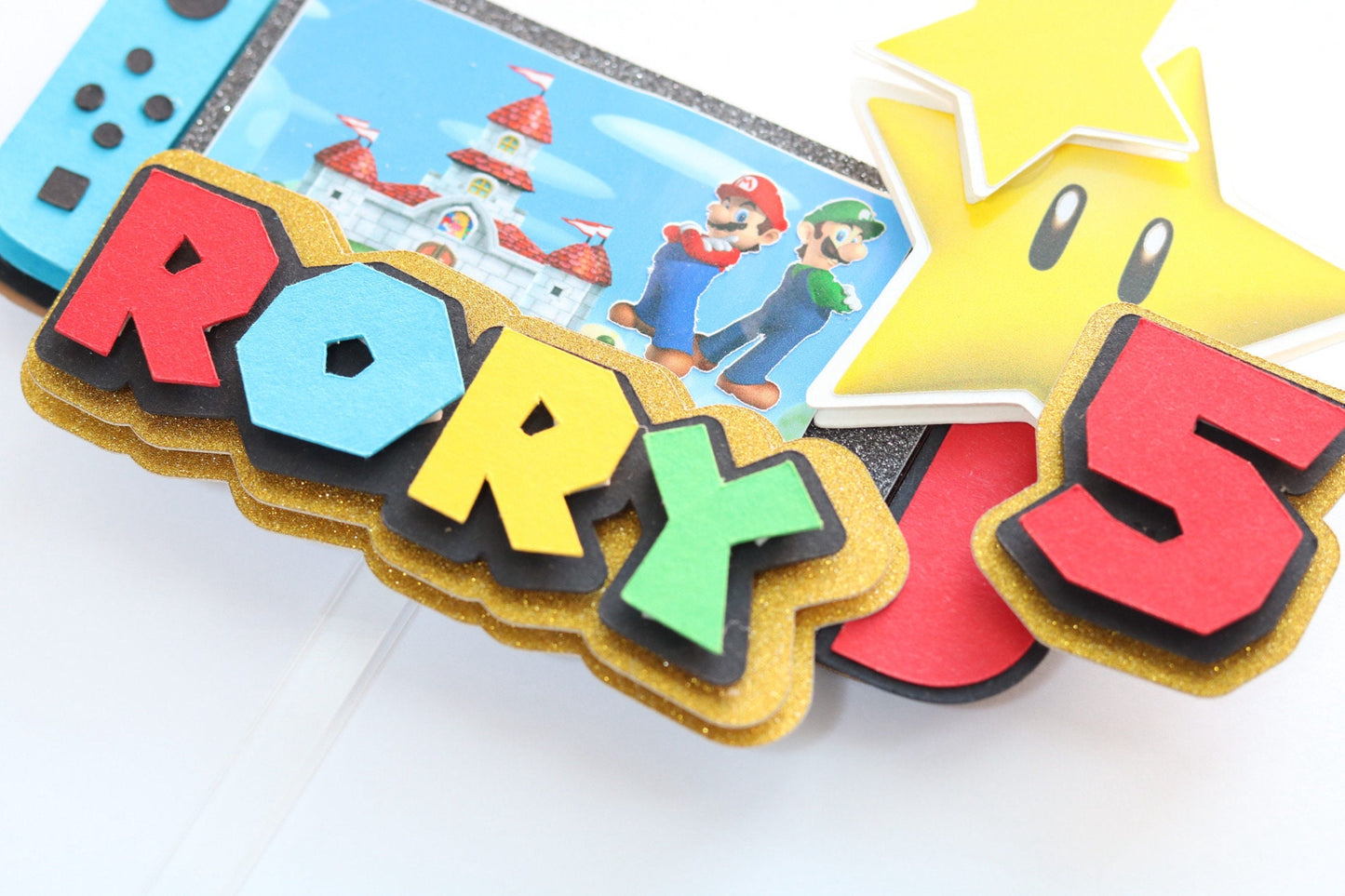 Nintendo Switch Cake Topper