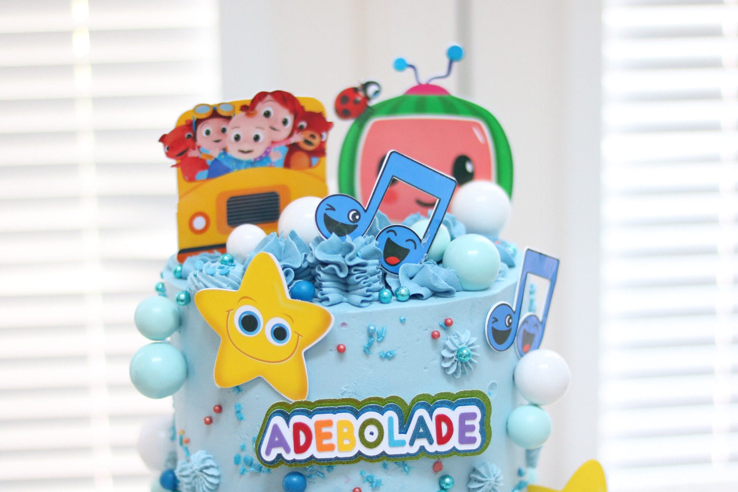 Melon Inspired Cake Charm Set (8-Piece Set option and 10-Piece Set option)